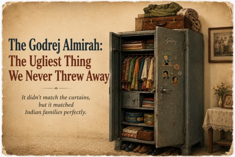The Godrej Almirah: The Ugliest Thing We Never Threw Away