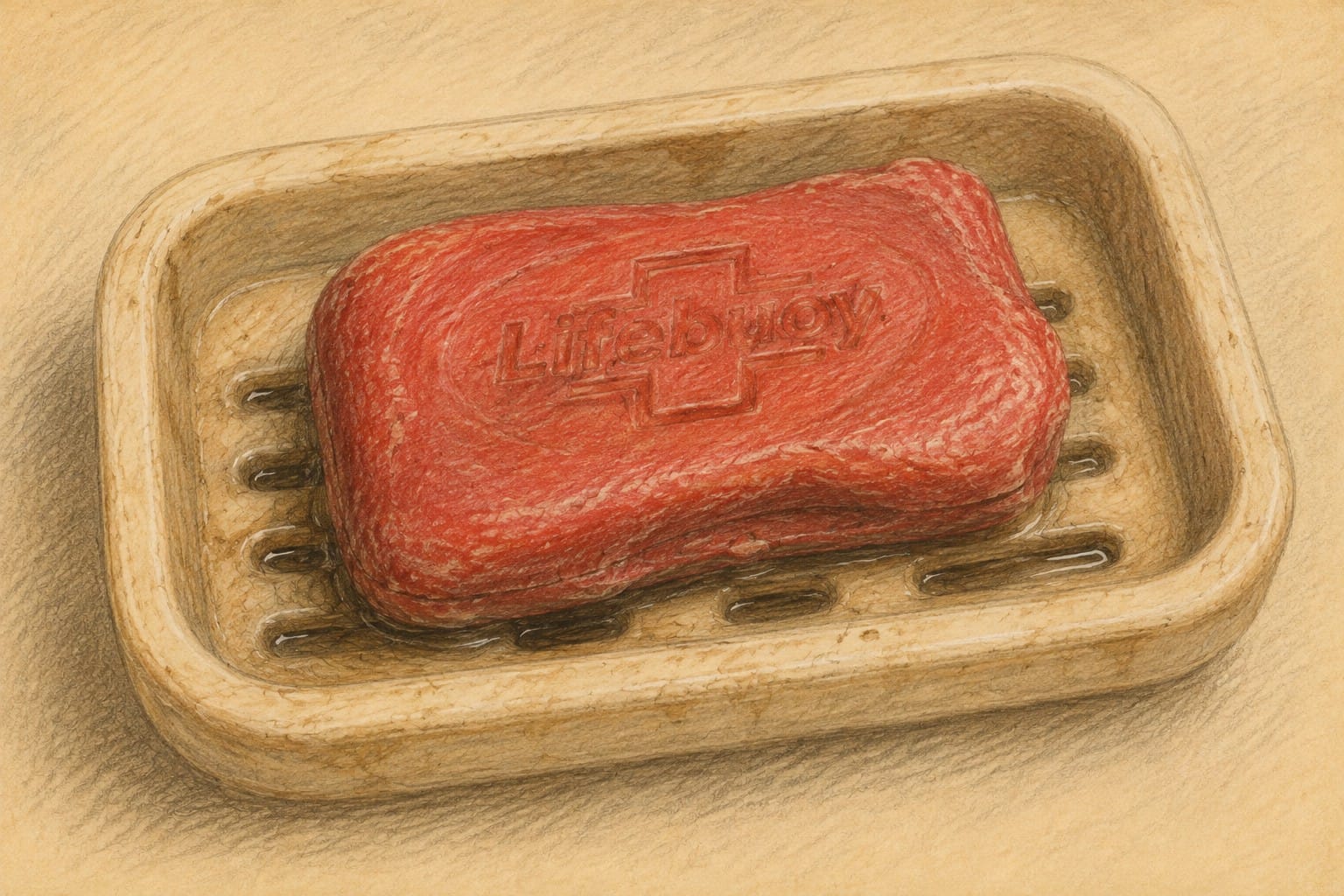 The Lifebuoy Years When one red bar did most of the work.
